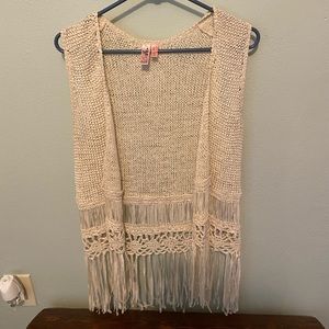 FANG | Macramé Fringe Vest